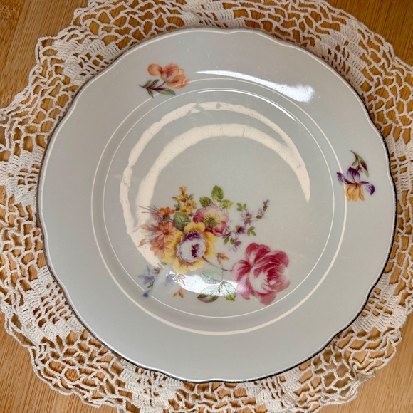 Vintage Kahla Floral saucer platel | German Democratic Republic (GDR) | - Picture 2 of 4